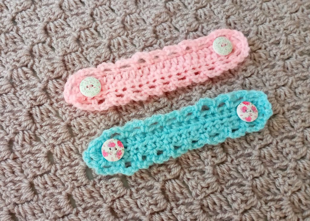 Comfort Mask Extenders with Wooden Buttons for Adults and Kids 3 Pack Crocheted Ear Saver for Face Mask