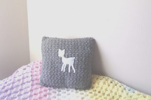Crochet Nursery Cushion Tutorial