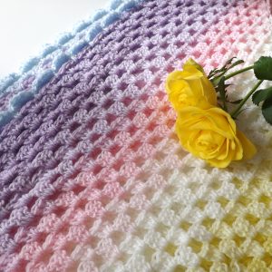 Crochet The Rainbow Shawl