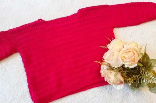 Crochet Easy Scarlet Jumper