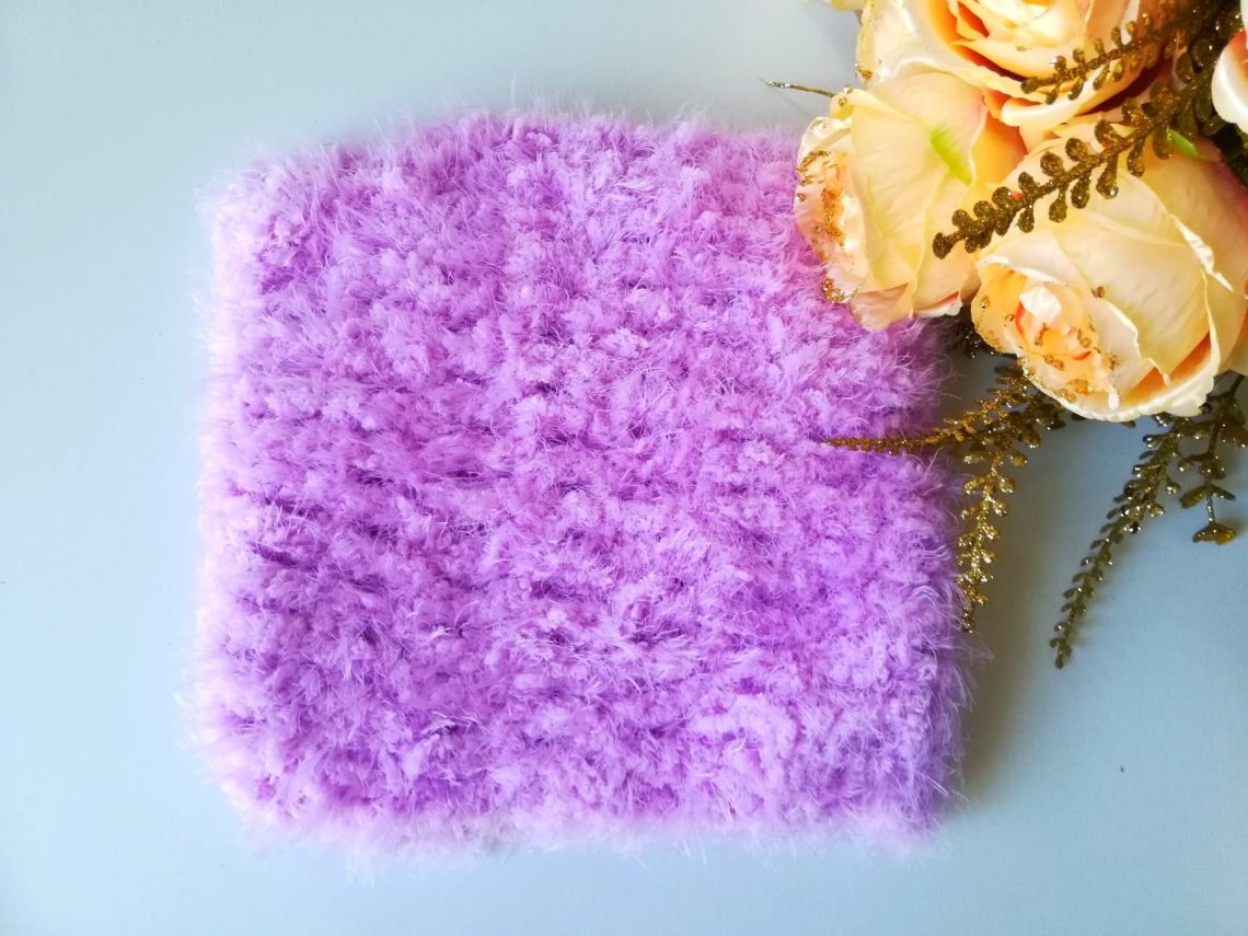Crochet Soft Fluffy Cowl