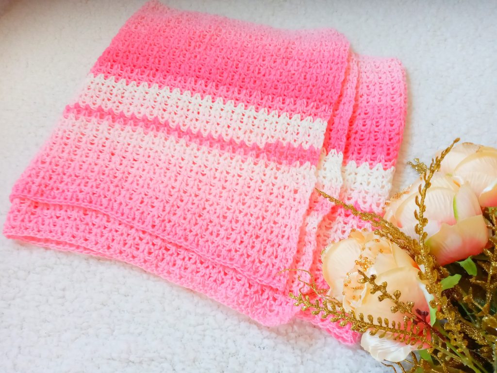 Crochet The Cherry Blossom Wrap
