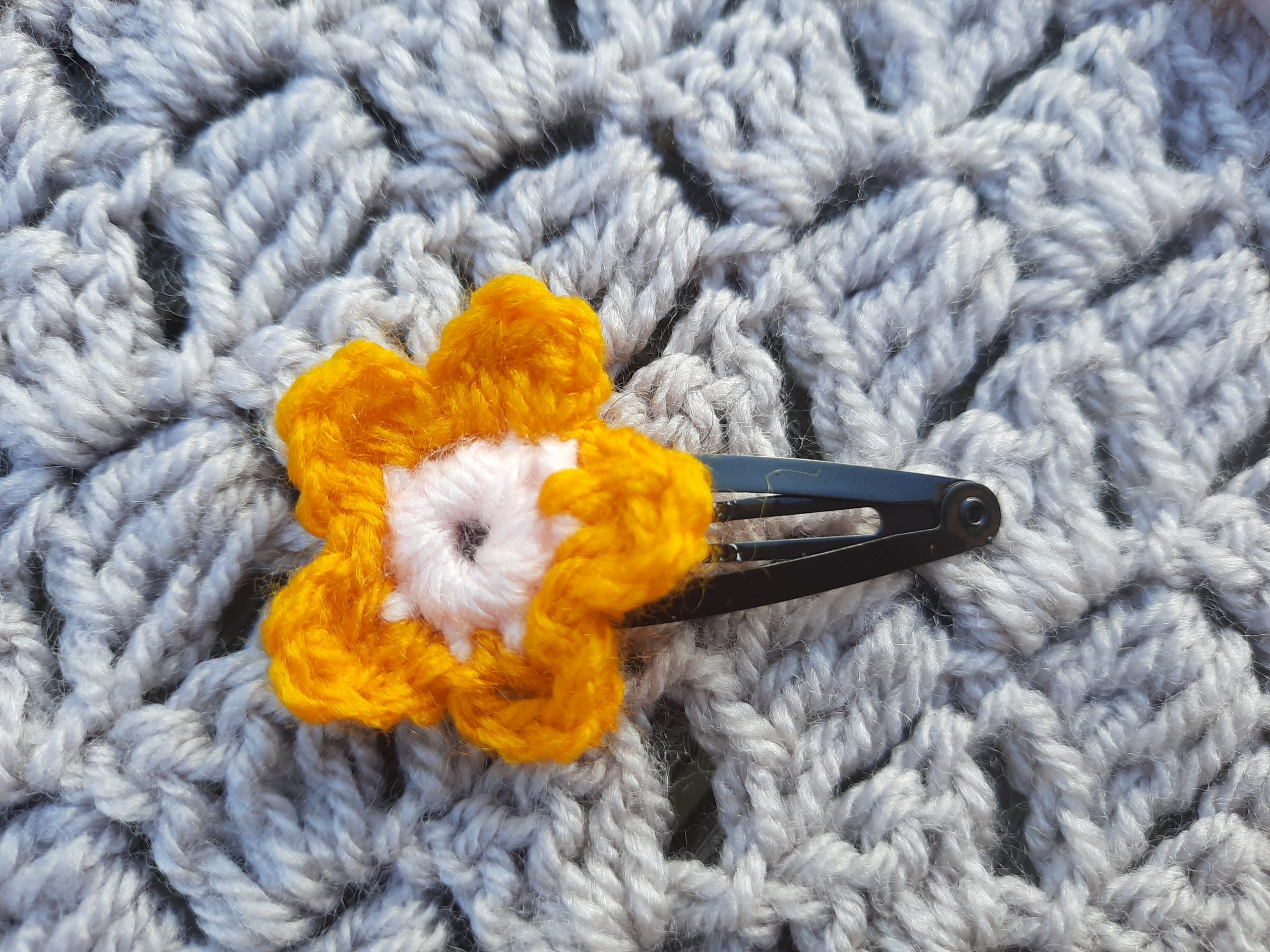 Crochet A Boho Flower Slide