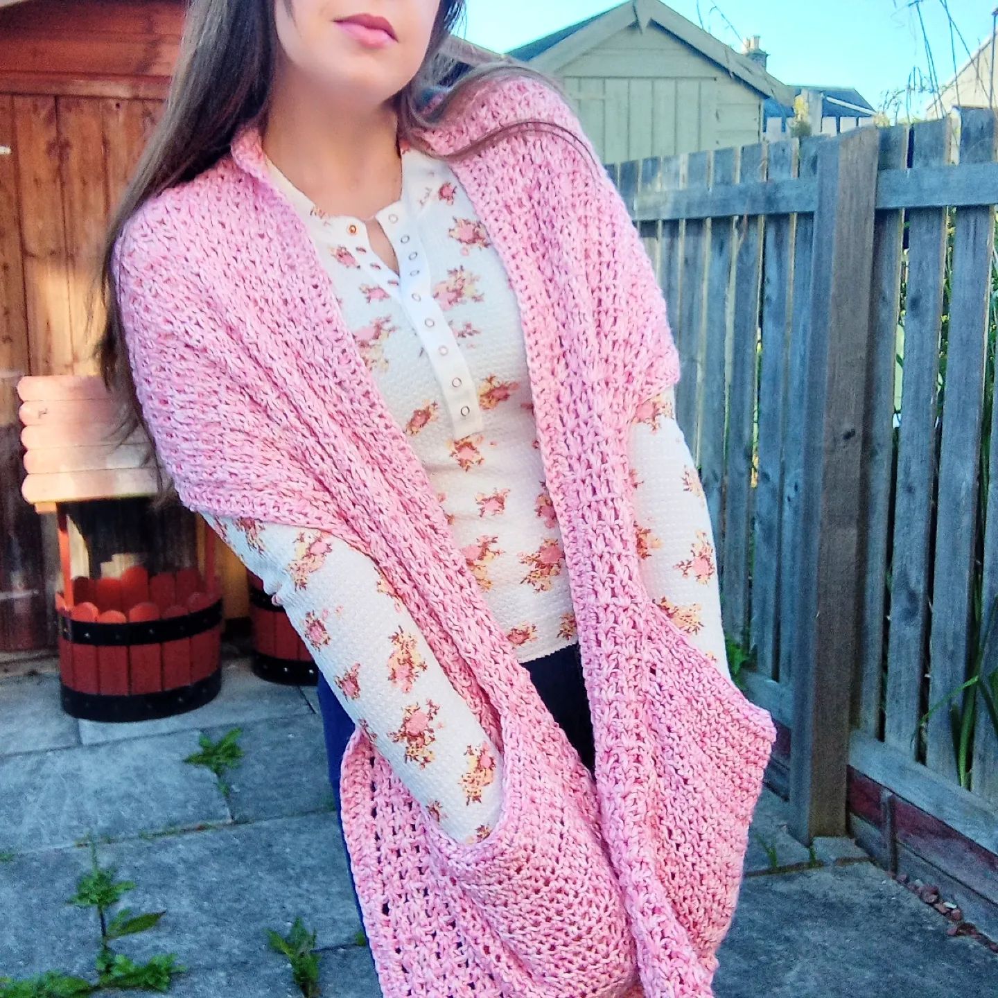 My new crochet tutorial is now live for this pink pocket shawl, I am in love with it 💞
This tutorial has been highly requested and I hope you enjoy it 🌸🌸🌸
Full written pattern is available for free on my blog, and full video tutorial is up on YouTube (links are in my bio) 💞💞💞

#crochet #crochetinspiration #hookedonhandmade #crochetgram #crochetersofinstagram #crochetpattern #crochetaddict #crochetersofinstagram #instacrochet #crochetaddict #crochetpattern #crocheter #igcrochet #crochetlover #crochetyoutuber #crochetpassion #instacrochet #crochettutorial #diy #minutescraft #hookedoncrochet #crochetyoutuber 
#sellinaveroniquecrochet #selinaveronique