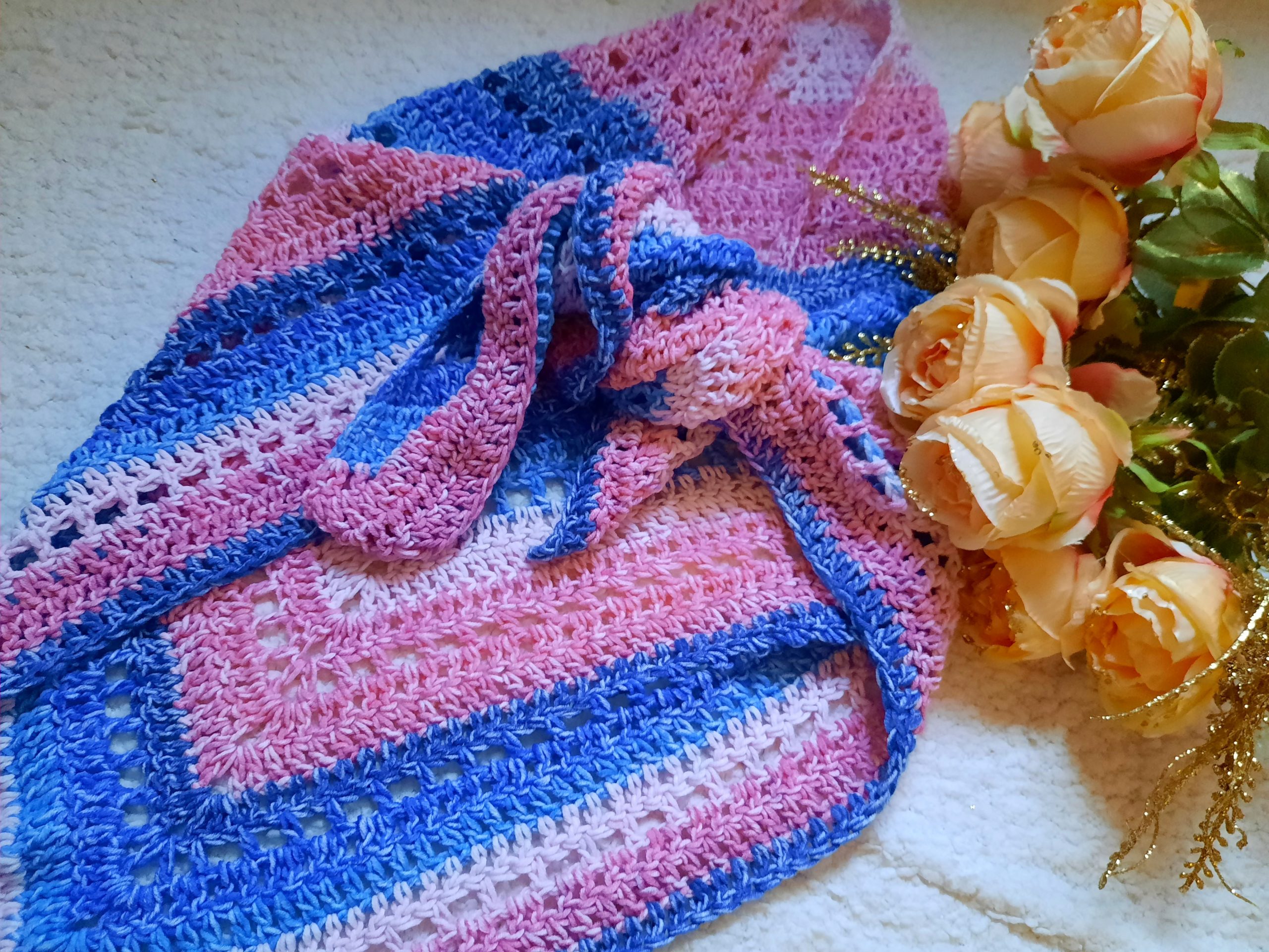 Crochet The Siren's Call Boho Wrap