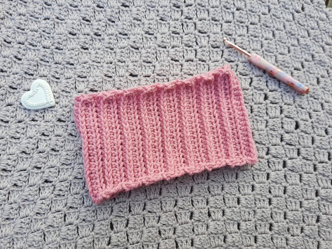 Crochet a Knit Like Headband