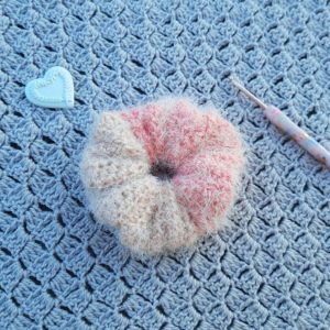 Crochet Easy Fluffy Scrunchie