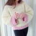 Crochet The Rose Petal Jumper
