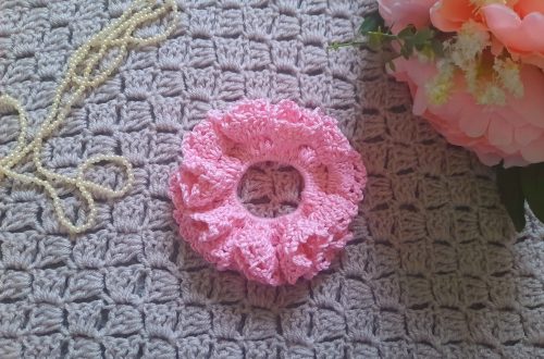 Crochet Easy Scrunchie Free Pattern