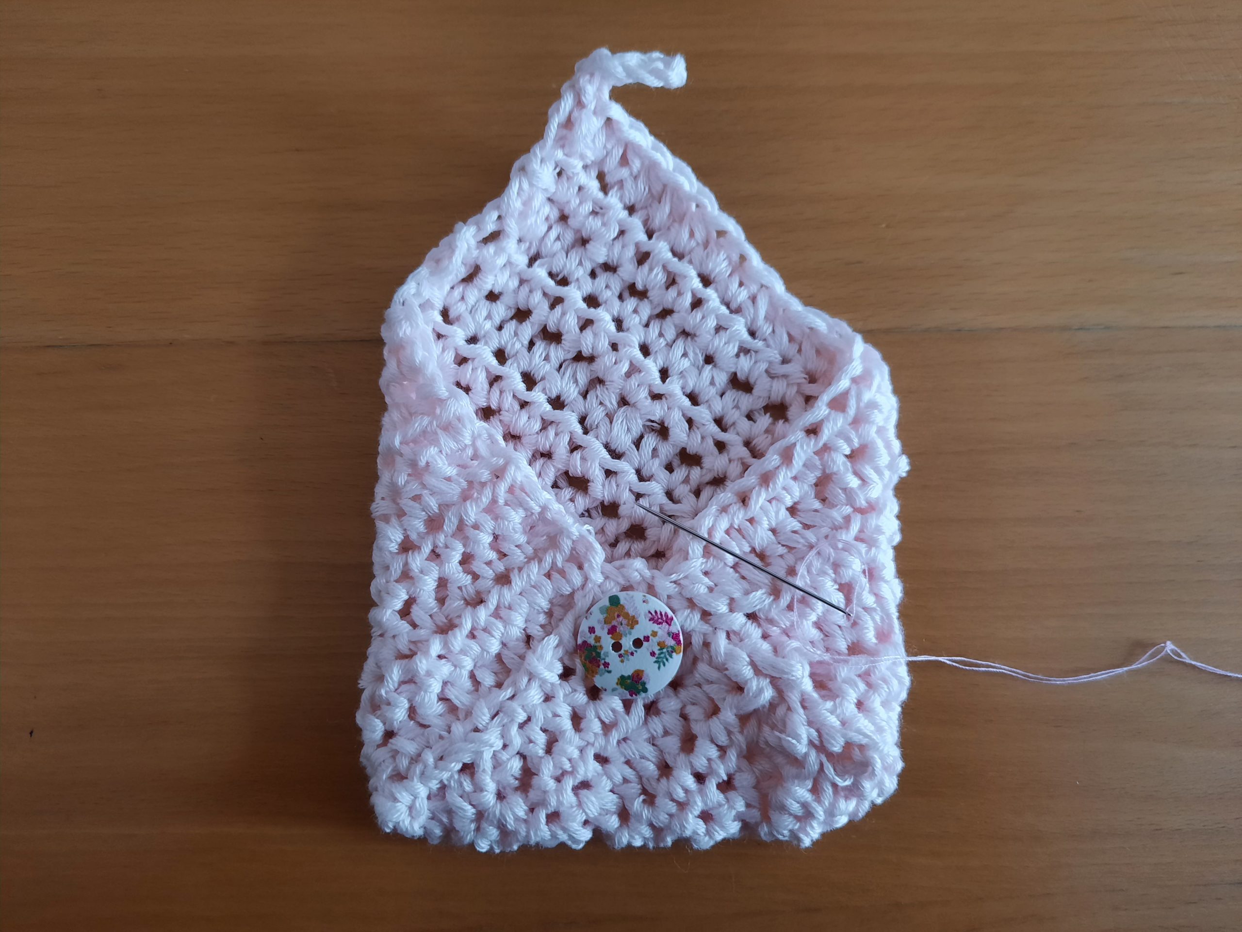crochet easy purse