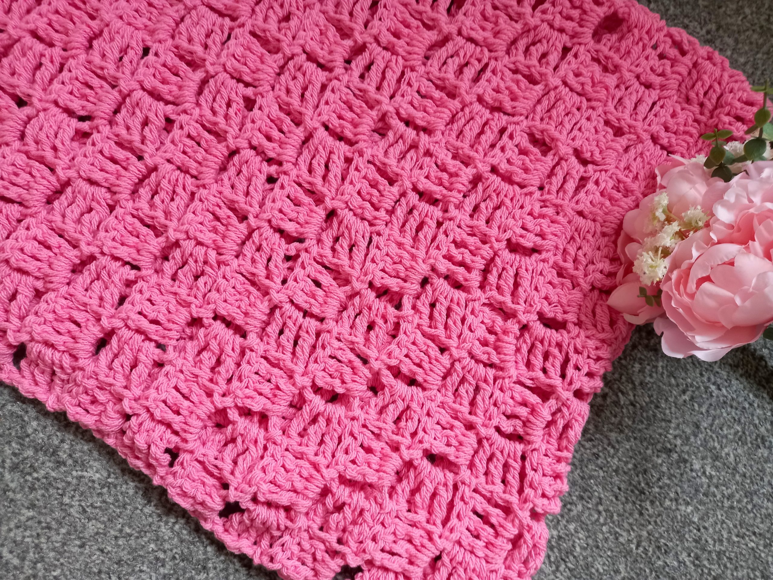 Crochet The Lovely Pink Shrug