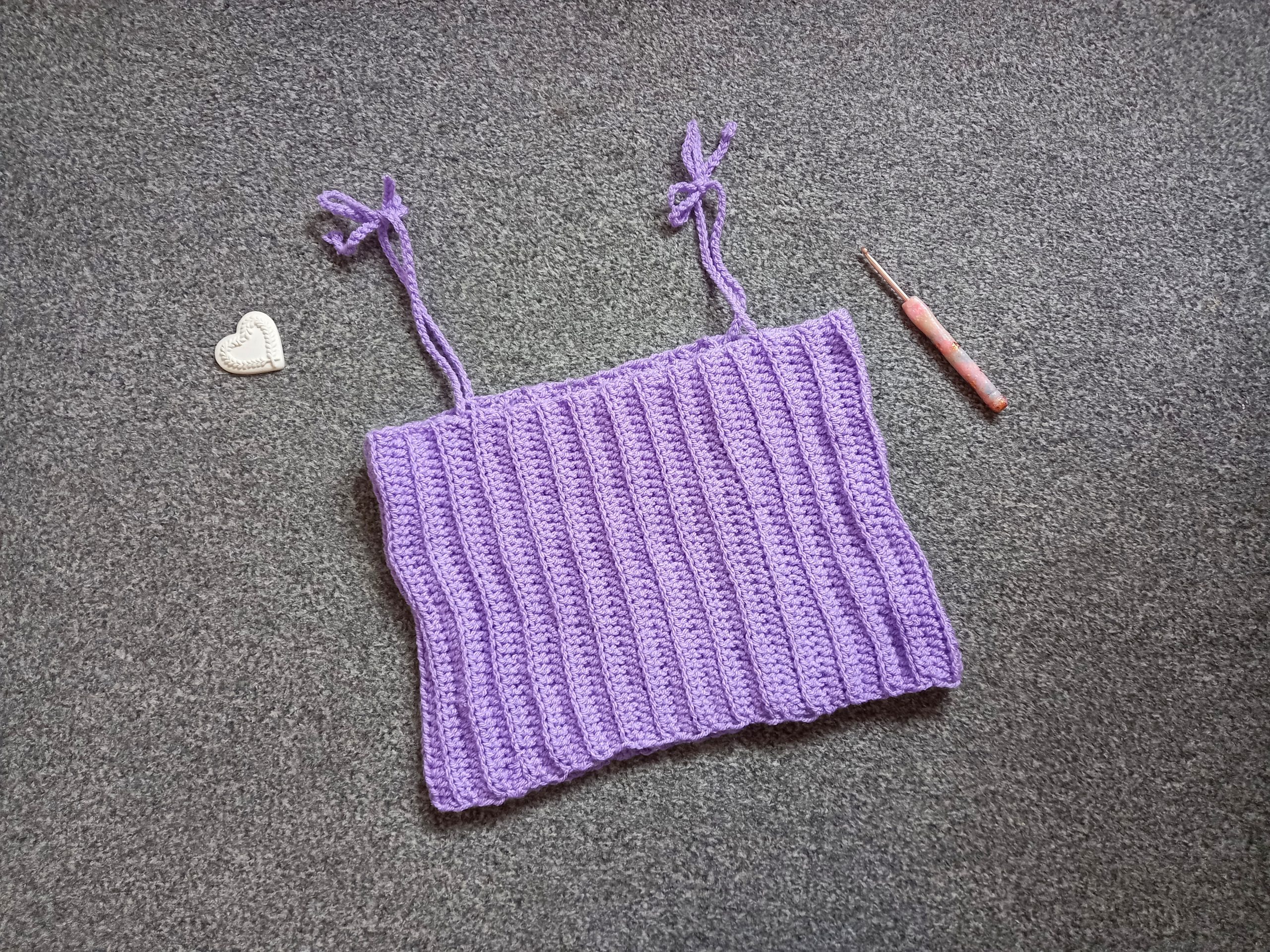 Crochet The Lilac Summer Top