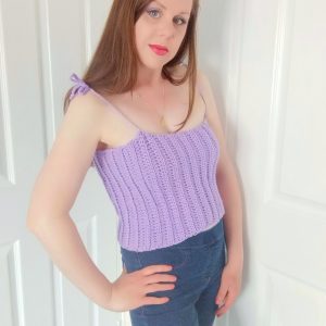 Crochet The Lilac Summer Top