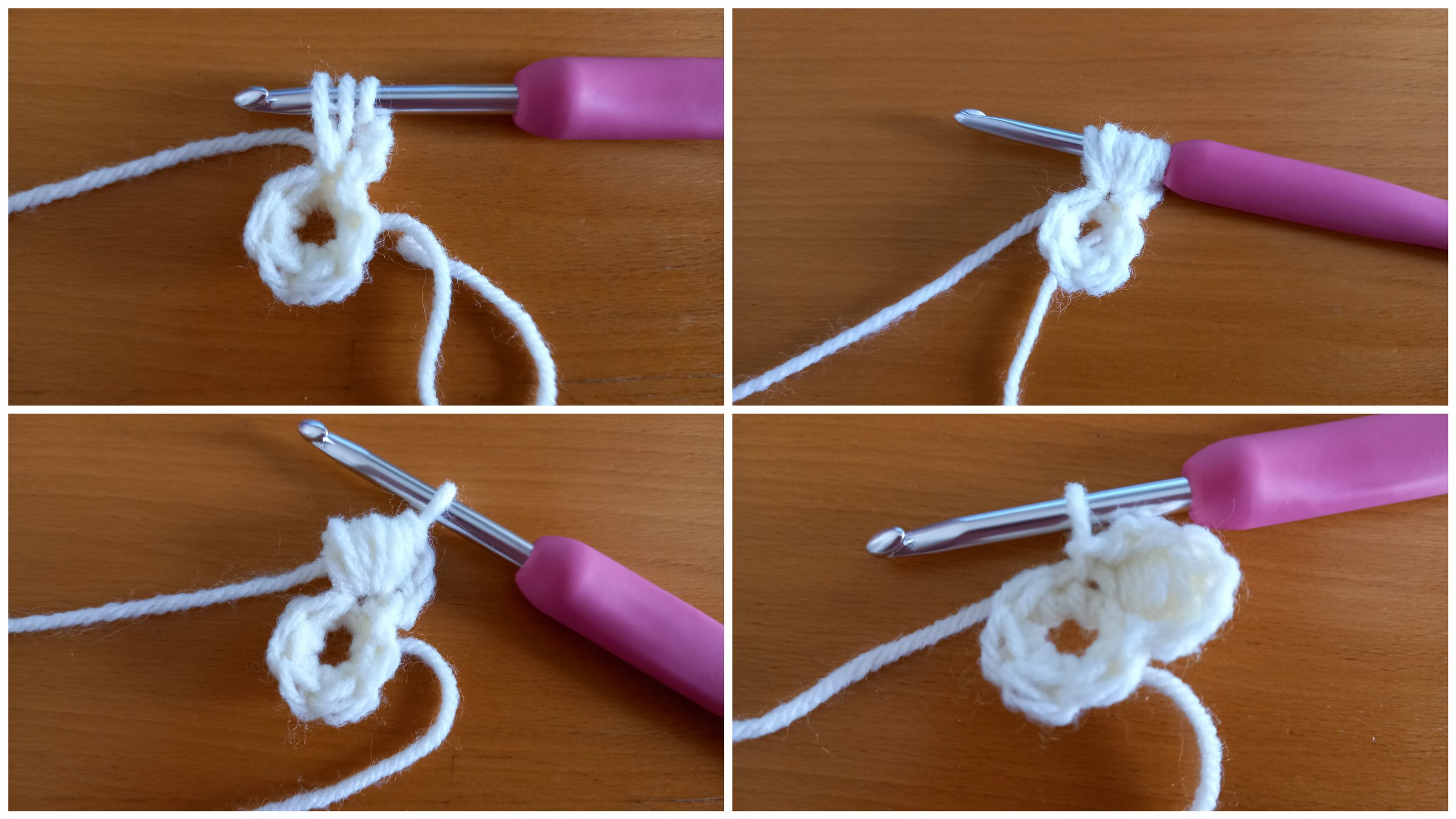 crochet easy flower