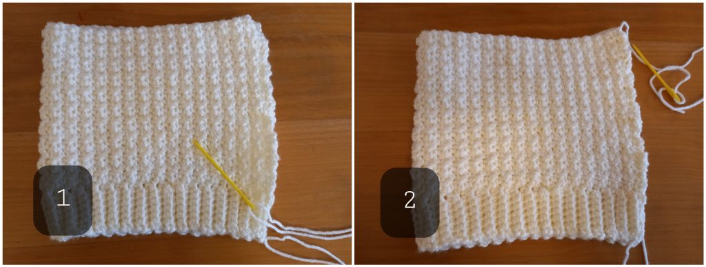 Easy crochet pompom