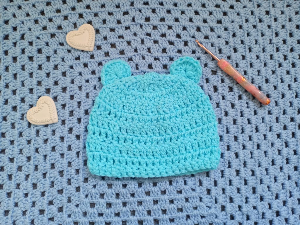 Crochet Baby Hat With Ears Free Pattern