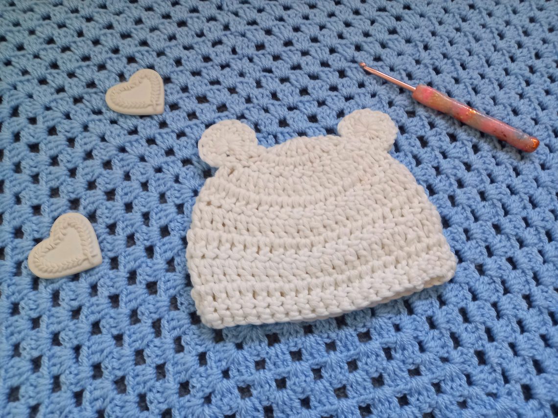 Crochet Baby Hat With Ears