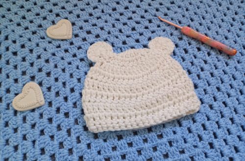 Crochet Baby Hat With Ears