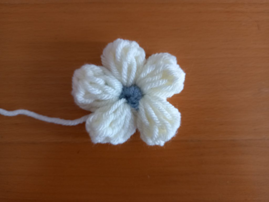 Crochet Puff Flower Pattern