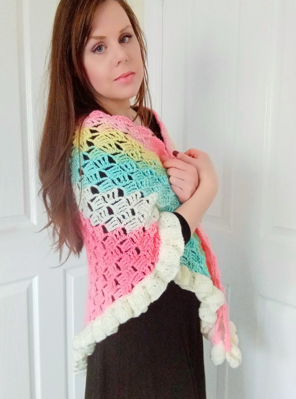 Crochet The Valentina Shawl Pattern