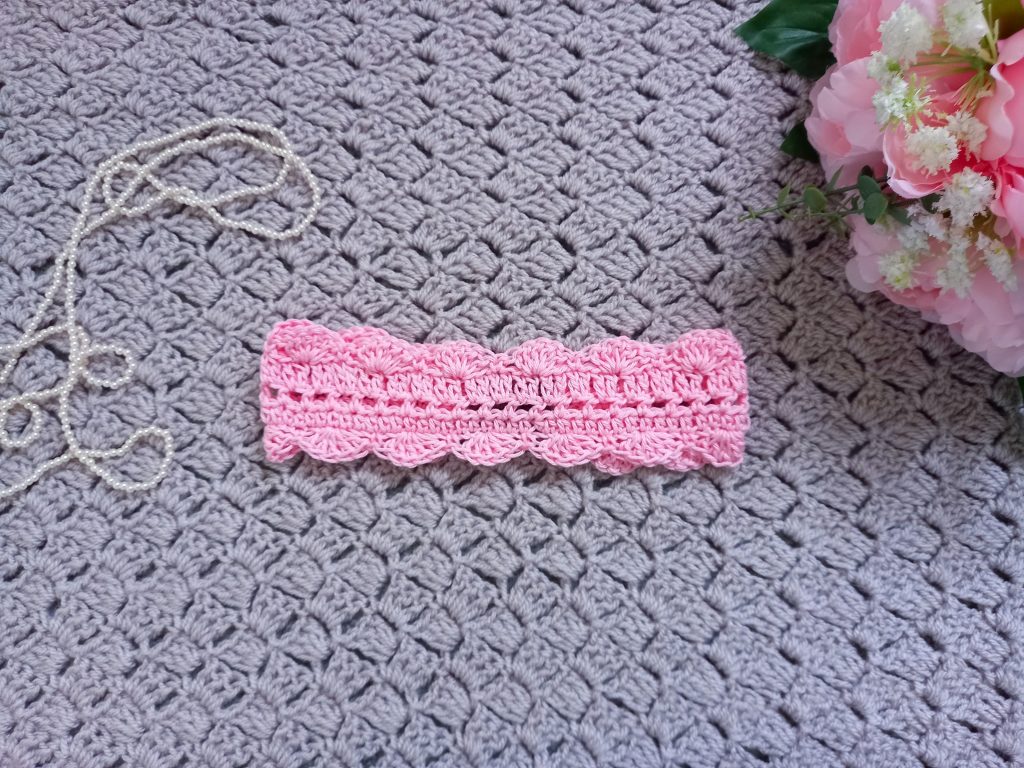 Crochet Easy Lacy Hairband Pattern