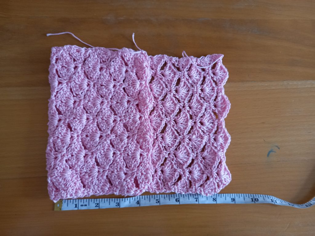 Crochet Fantail stitch