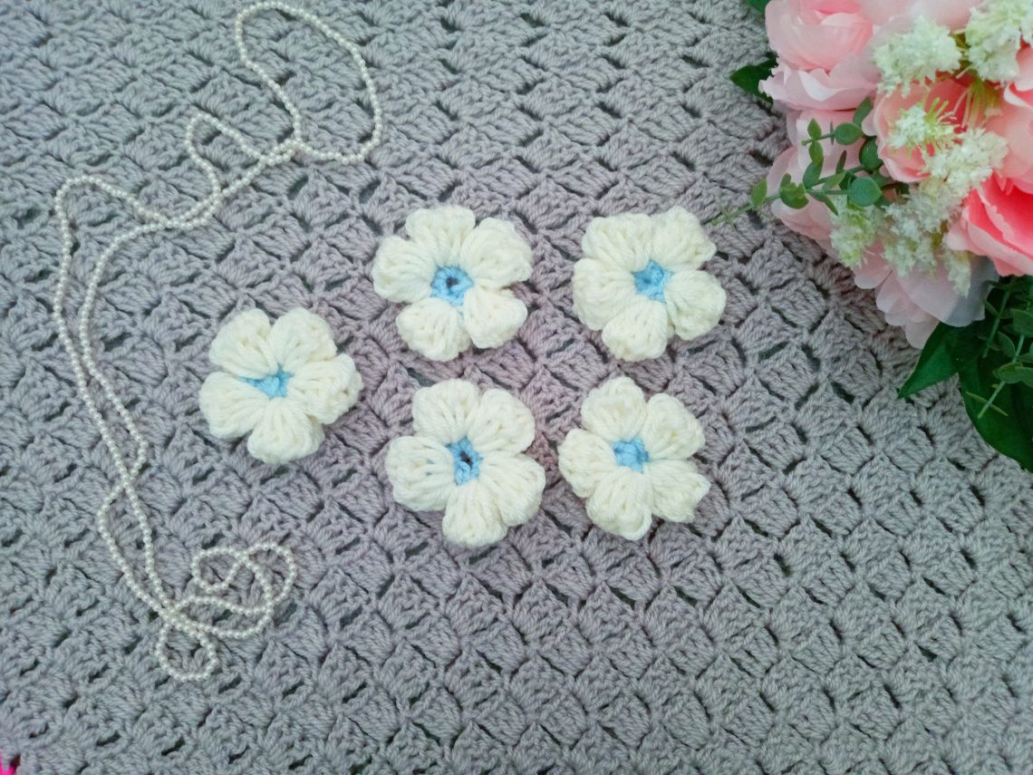 Crochet Puff Flower Pattern