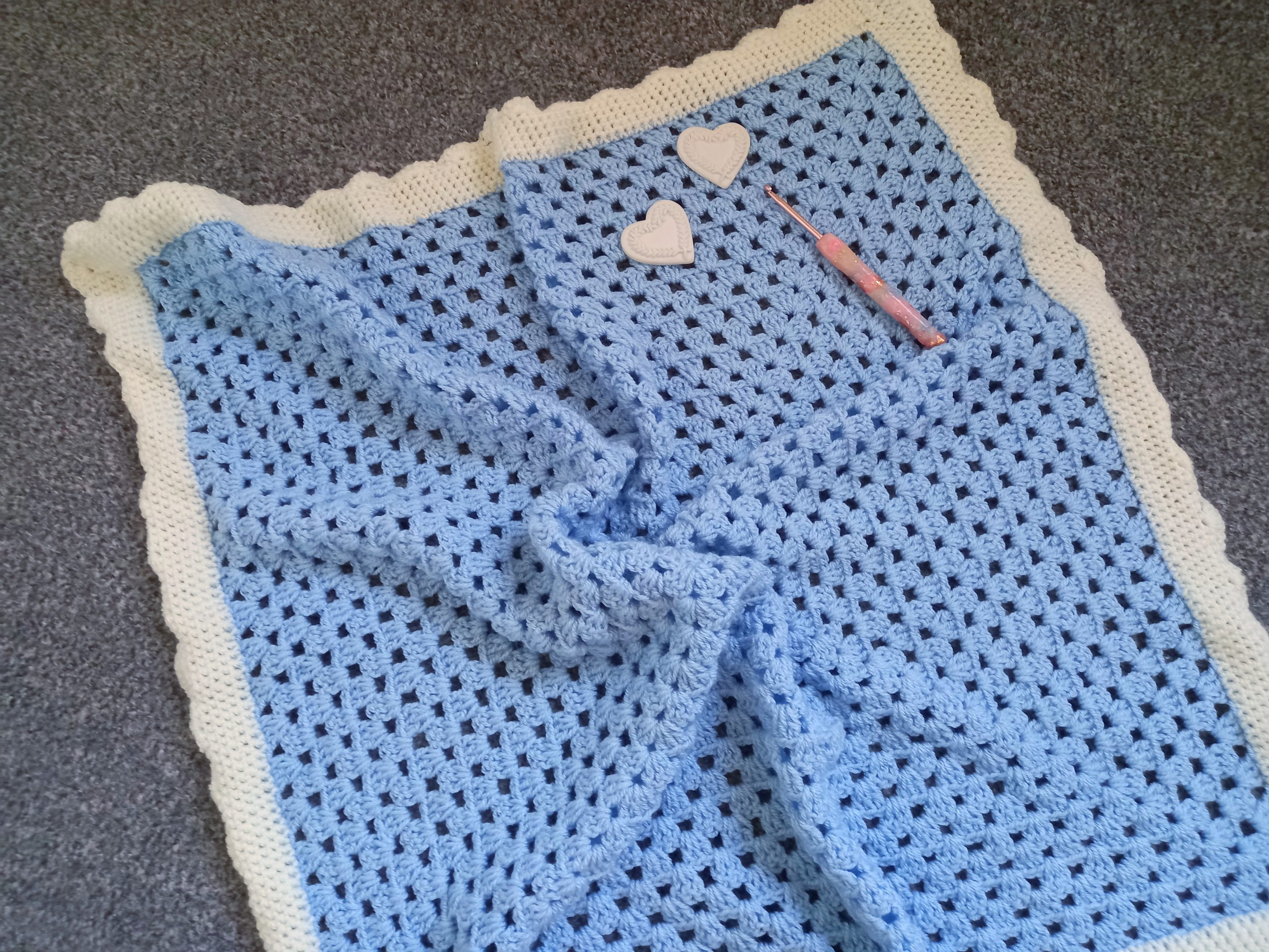 Crochet Easy Baby Blanket Free Pattern