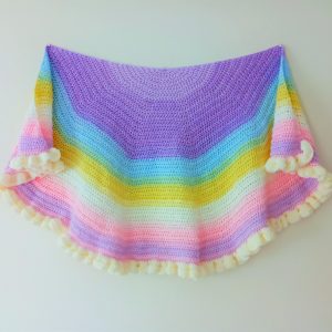 Crochet Crescent Shawl Pattern