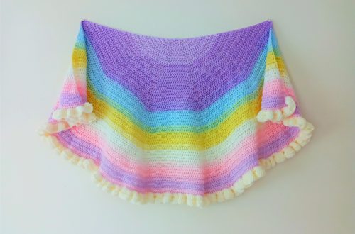 Crochet Crescent Shawl Pattern