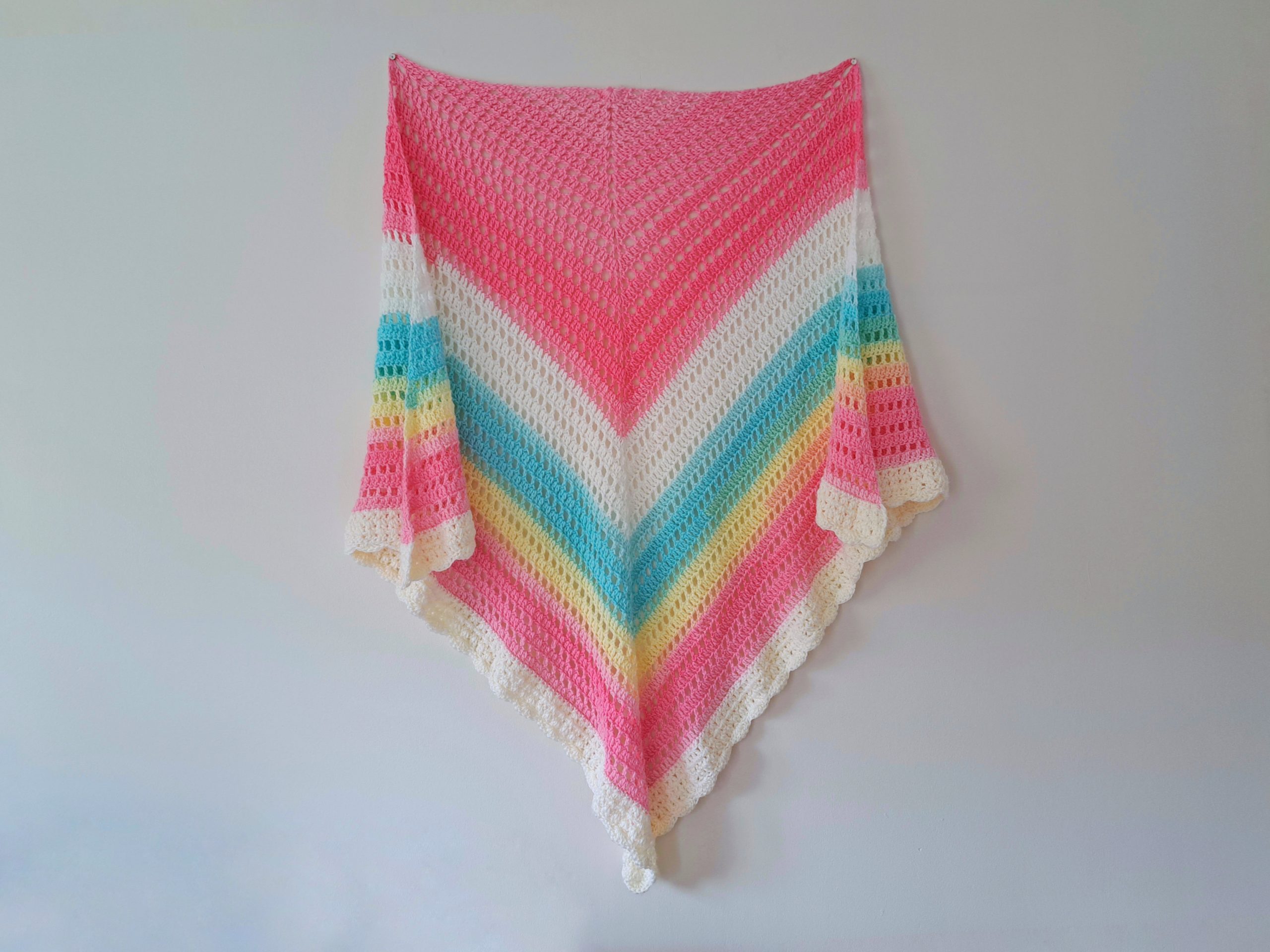 Crochet The Summer Love Shawl Free Pattern