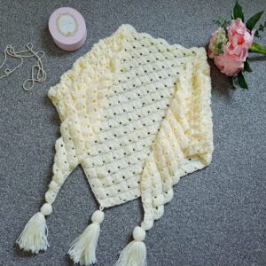 Crochet The Simple Purity Vintage Shawl Free Pattern