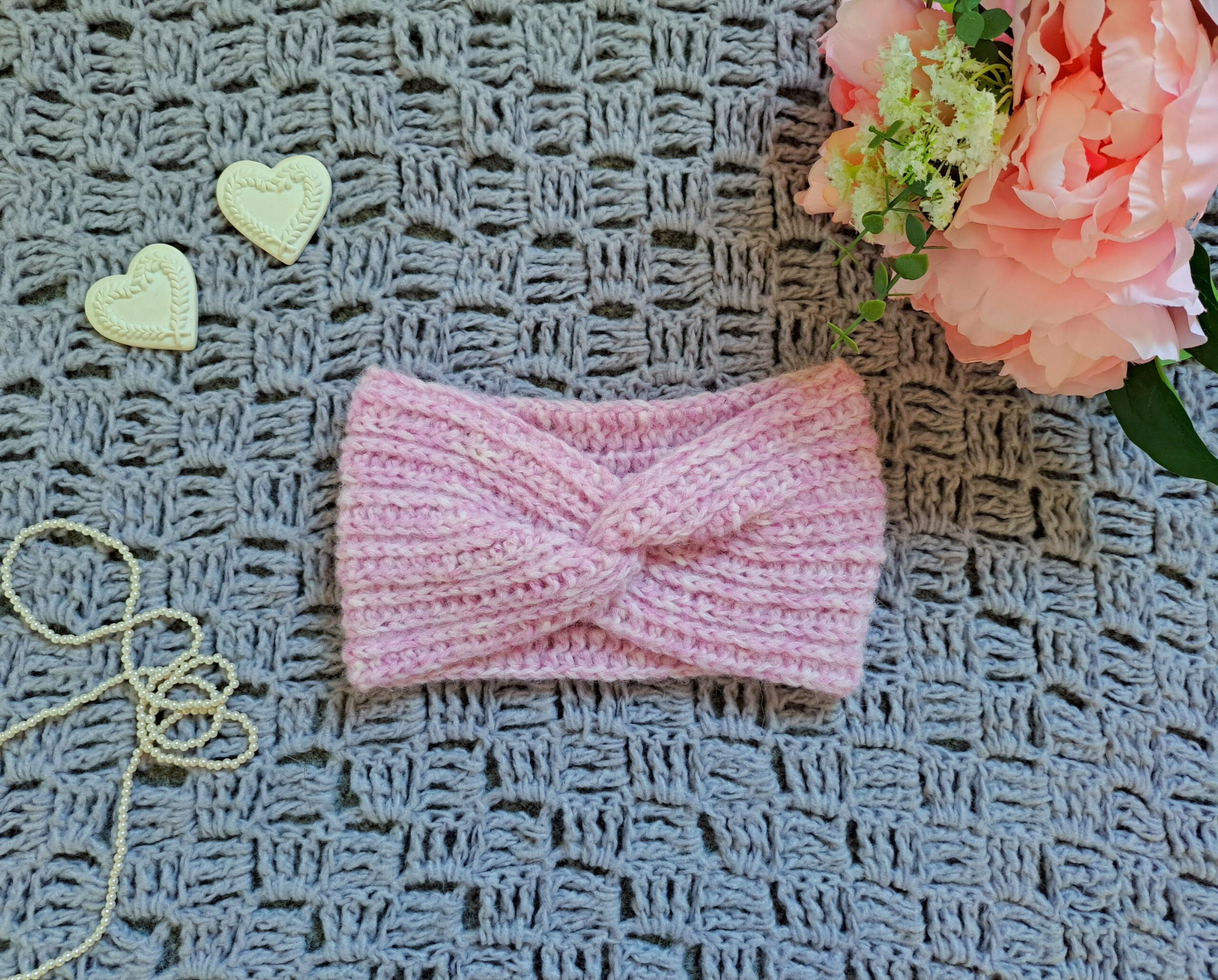 Crochet Delicate Twist Headband Free Pattern
