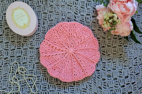 Crochet Textured French Beret Free Pattern