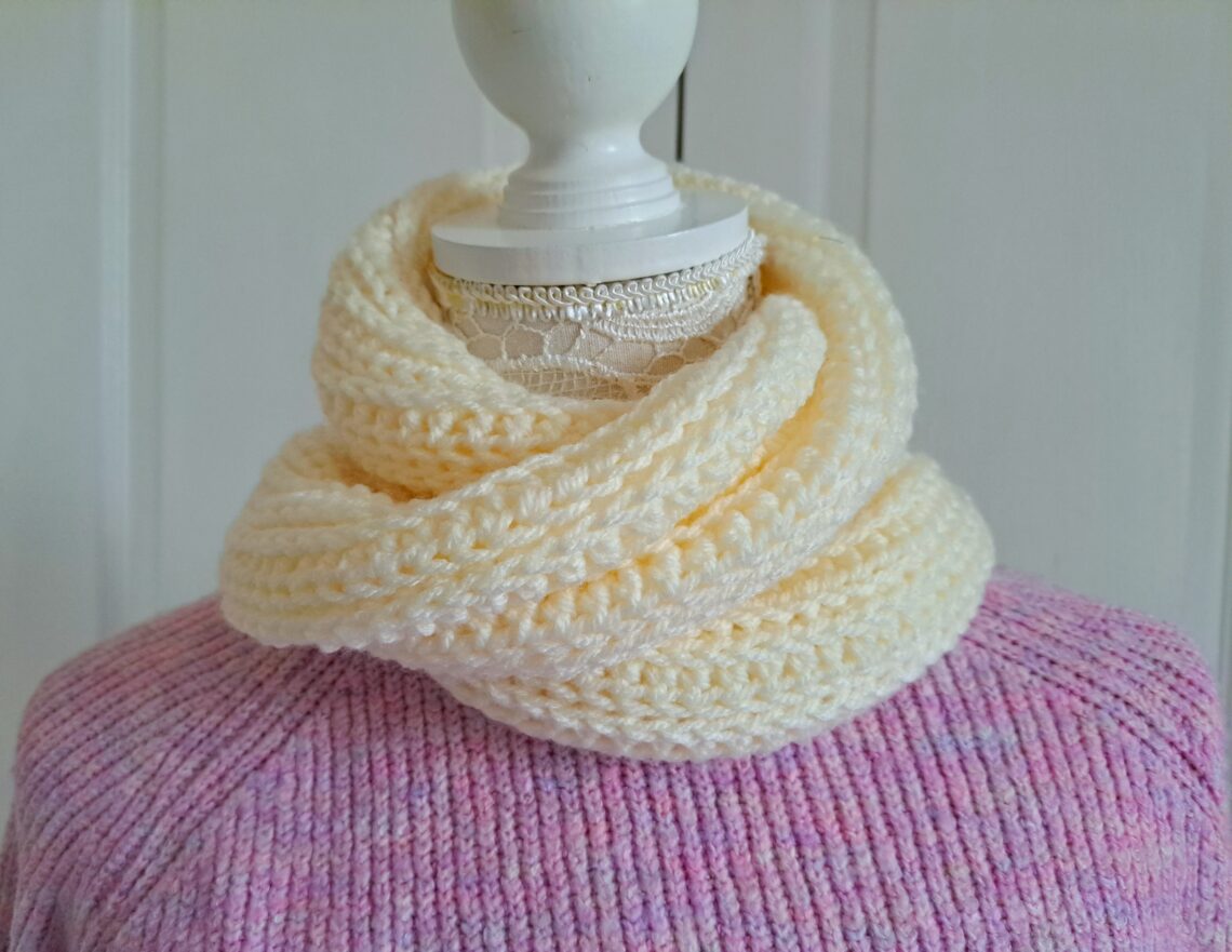 Crochet Snow Princess Scarf Free Pattern