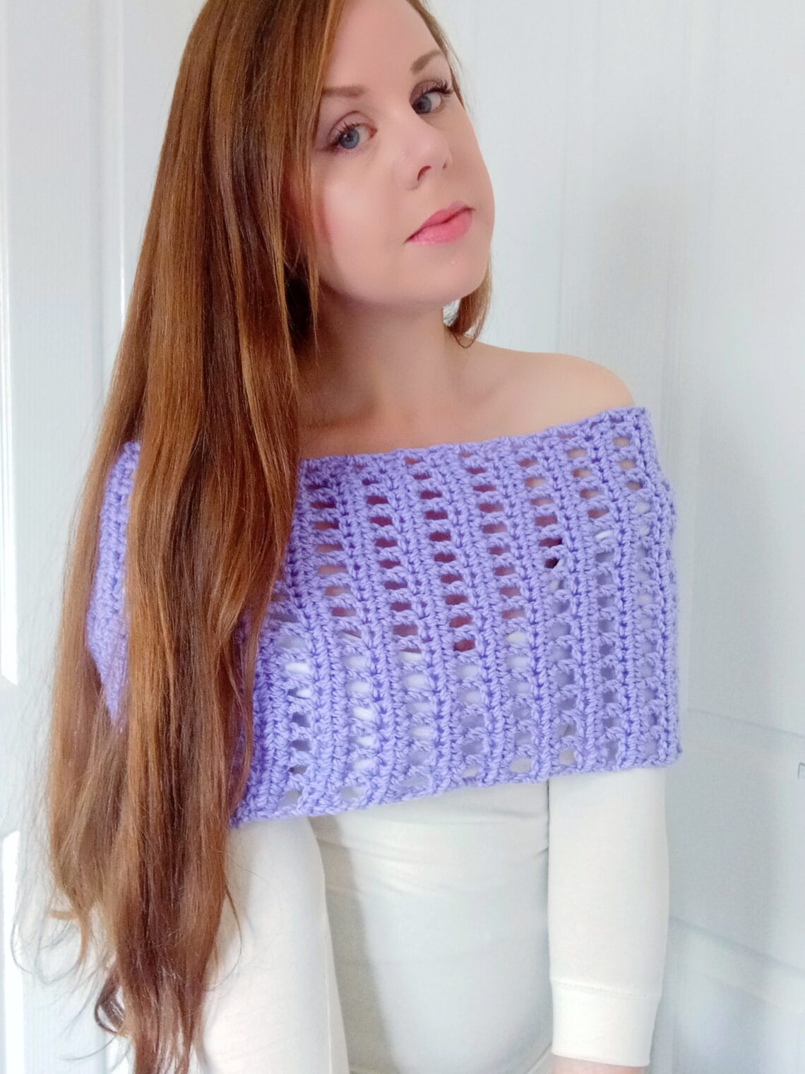 Crochet Shoulder Warmer Snood Free Pattern