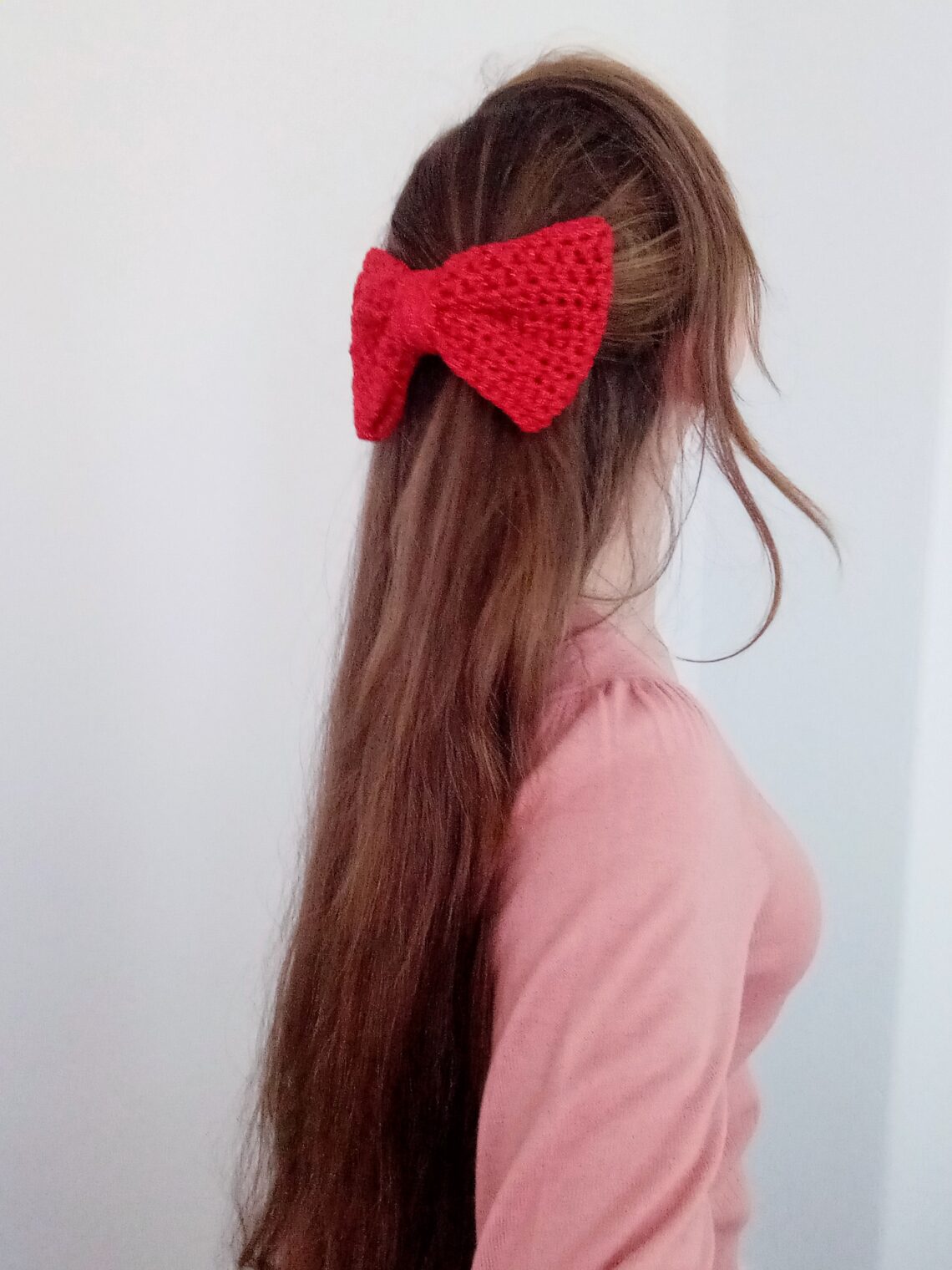 Crochet Christmas French Bow Free Pattern