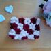 Crochet Puff Flower Clutch Bag Free Pattern