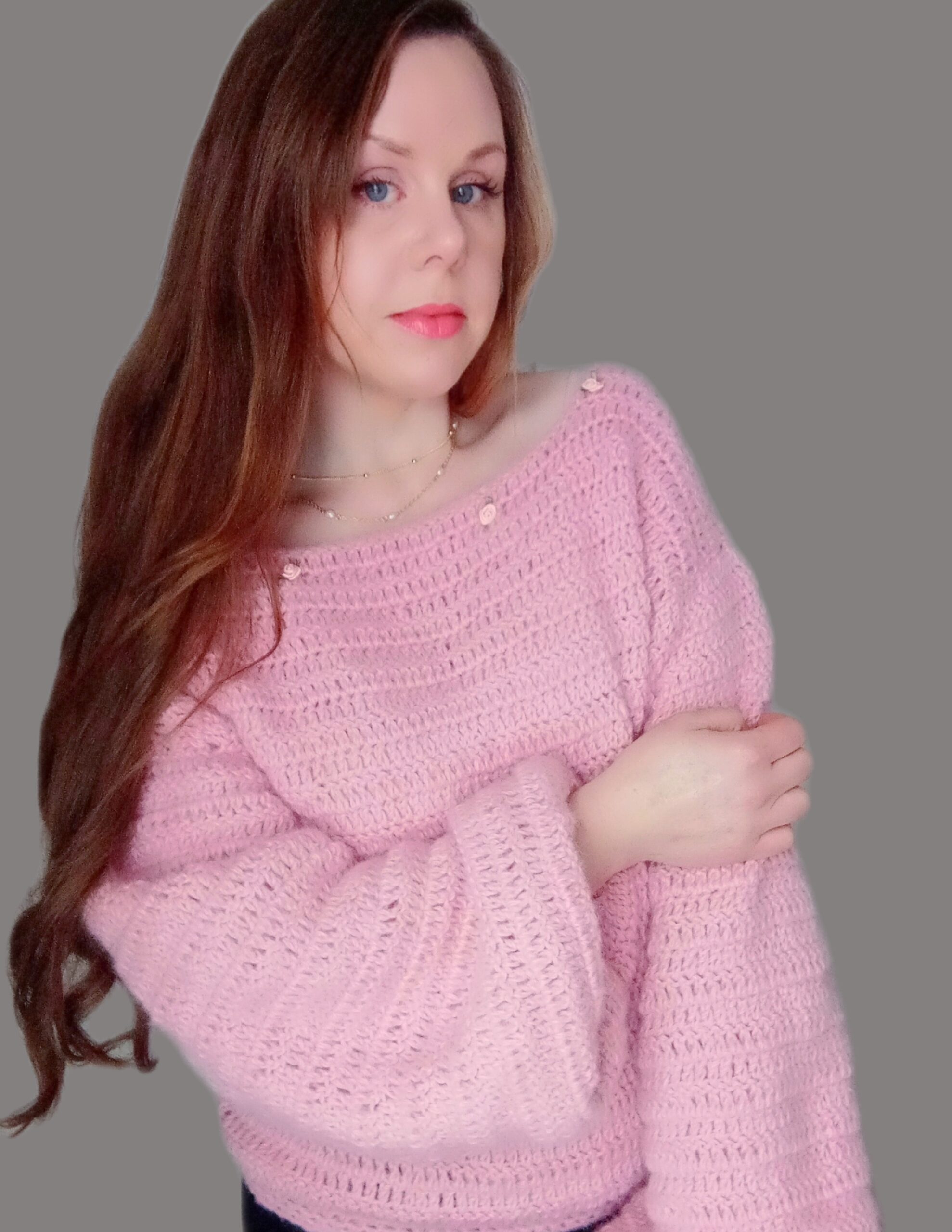 Crochet Petite Fleur Sweater Free Pattern
