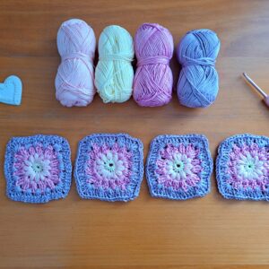 Crochet Daisy Granny Square Free Pattern