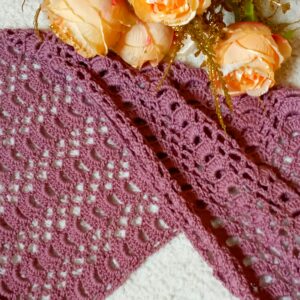 Crochet Arches And Fans Stitch Free Pattern