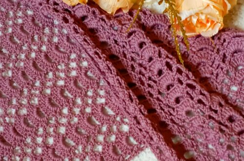 Crochet Arches And Fans Stitch Free Pattern