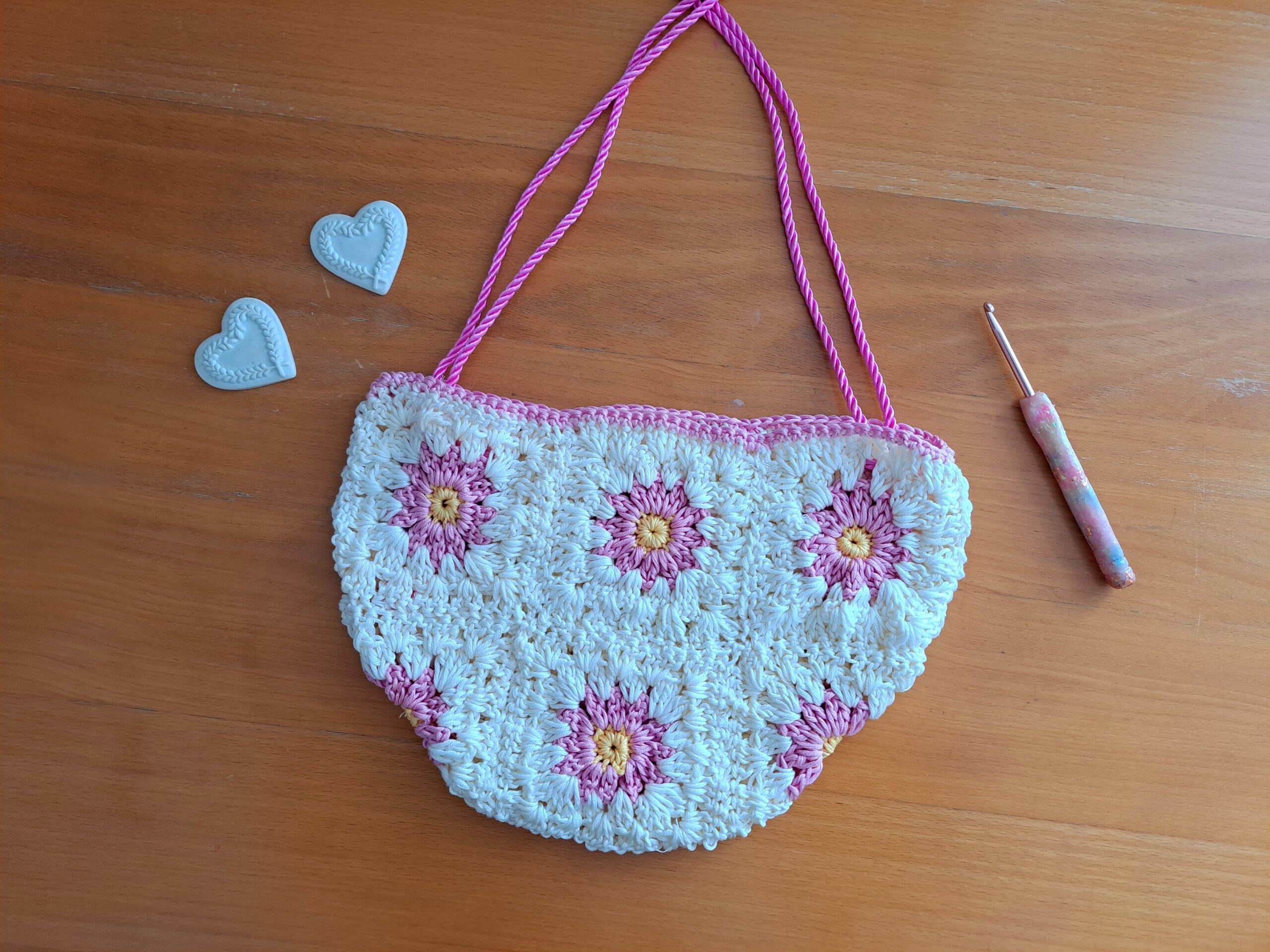 Crochet Easy Shopping Bag Free Pattern